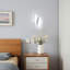 2-Light LED Flush Mounted Wall Sconce-1755354493