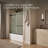 Levity 59.63" x 62" Bypass Bath Door with CleanCoat Technology-36664201-69281721