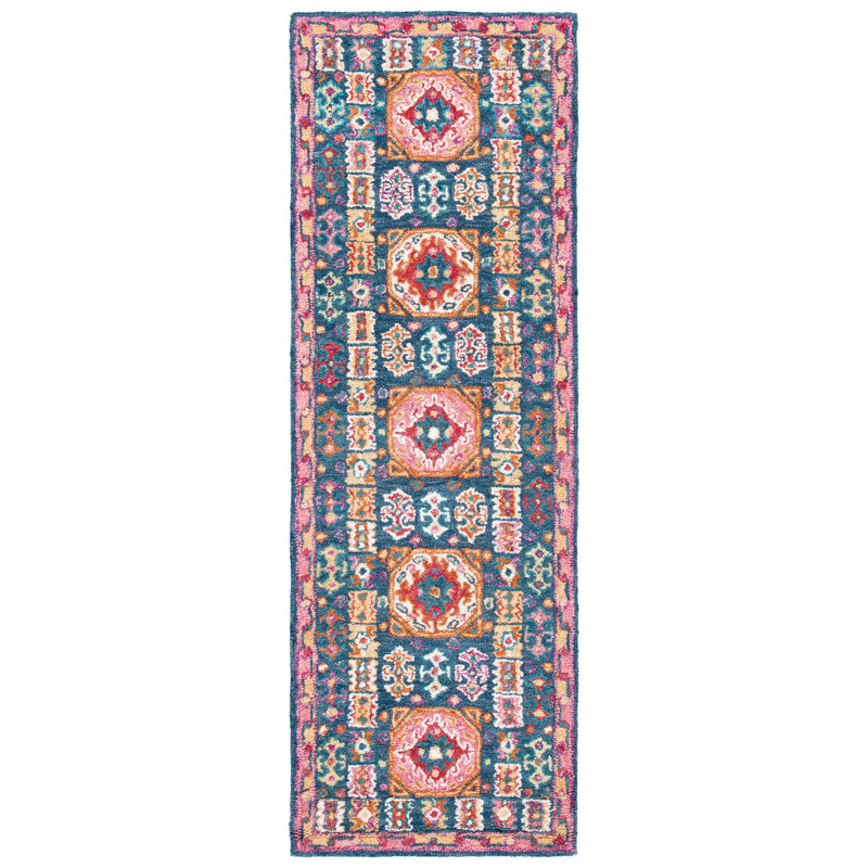 Ivanhoe Hand Tufted Wool Southwestern Rug, Runner 2'3" X 8'