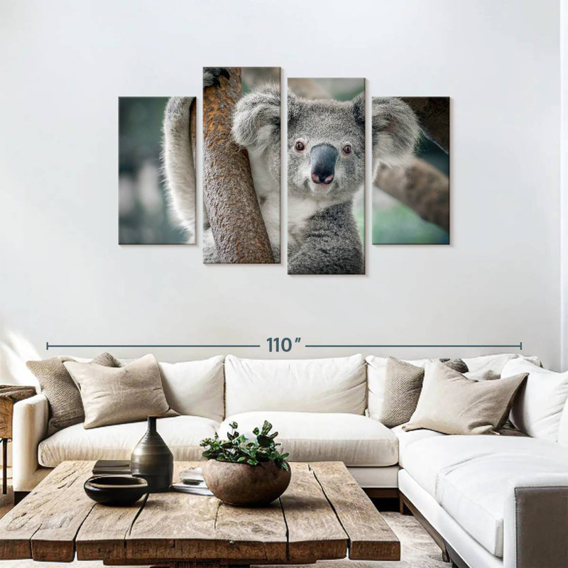 Brampt Happy Koala, 48" H x 75" W