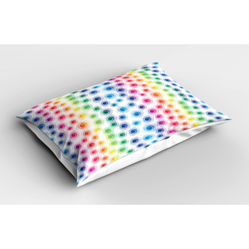 Dots Polyester Sham Set, Twin