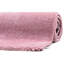 Cozy Handmade High Pile Pink Rug-56064196