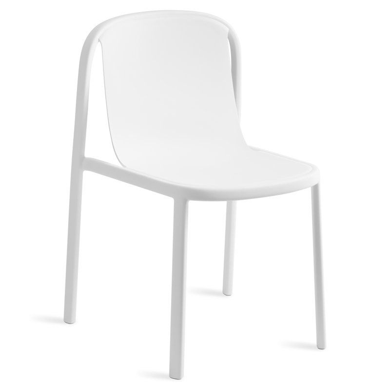 Decade Dining Chair, White