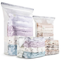 4-pack Giant Extra Large Vacuum Storage Bags [120x100cm] Compatible  Clothes, Quilts/bedding (4 Pieces (xl))
