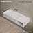 MonBlari 34" X 18" Rectangle Solid Surface Wall Mounted Bathroom Sink Matte White-133356777-127146924