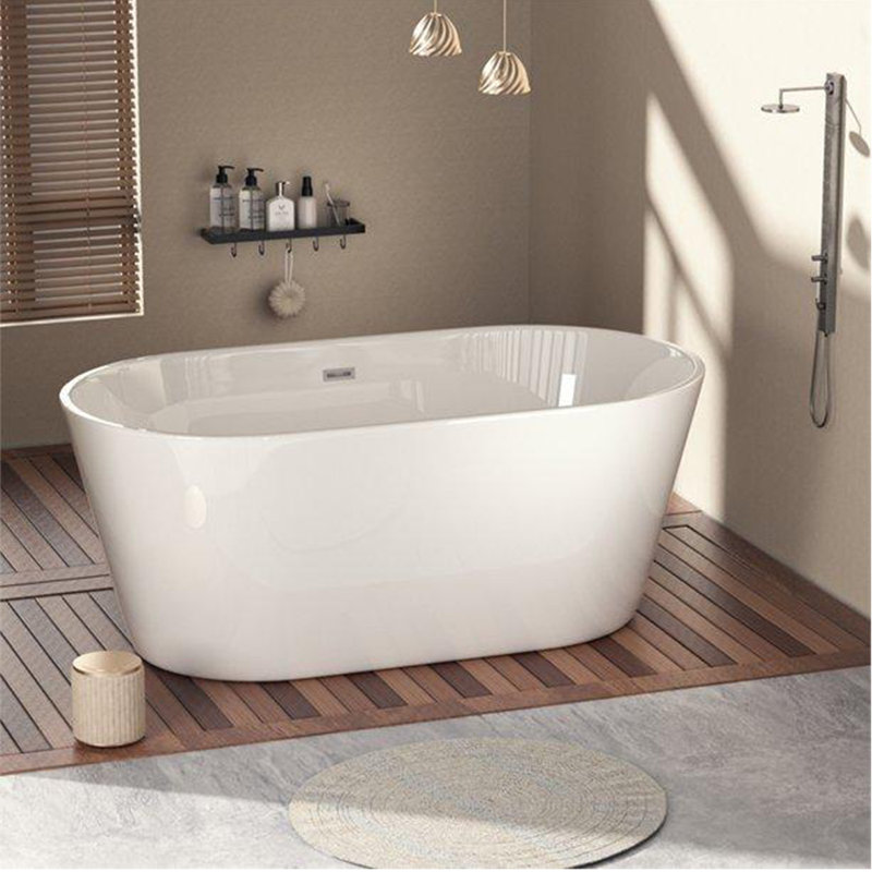 58.9'' x 28.75'' Acrylic Bathtub