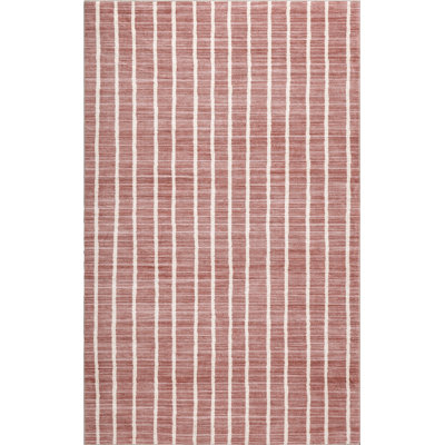 Tapis antidérapant à rayures délavé Orton