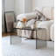 Kireina 25,6 pouces table basse italienne de luxe créative en acrylique, table d'appoint de salon, table de chevet d'étude de chambre à coucher (matériau acrylique transparent haut de gamme)-744872442