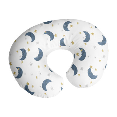 Bear and Moon Nursing Pillow Cover Case by Sweet Jojo Designs