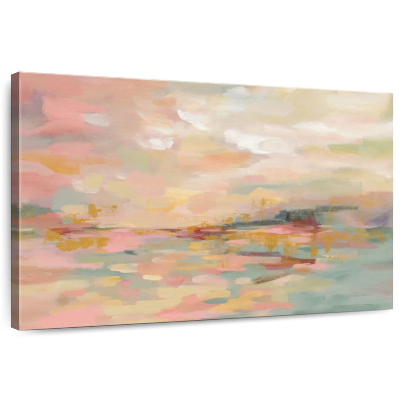 Avery Pink Waves, 20" H x 30" W