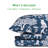 Gogreen 100% Cotton Christmas Printed 3PC Deep Pocket Twin Sheet Set Fit 16", Breathable Super Soft Twin Size Sheet Set, Luxury Hotel Style Home Decor Twin Bed Sheet Set, Gift For Women, Men-117482962-117482963