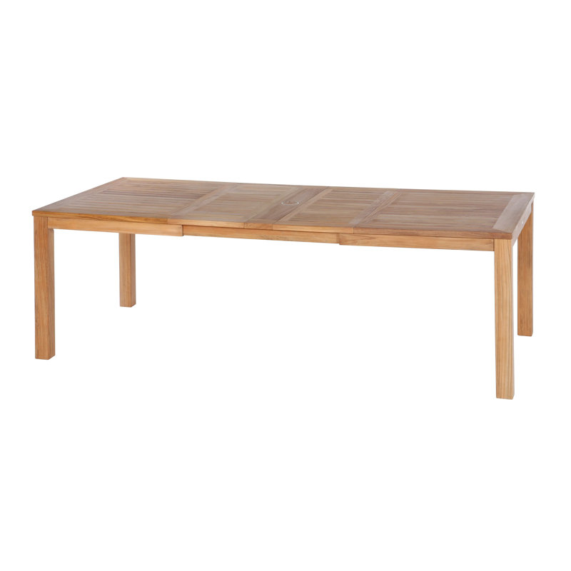 Linear Outdoor Teak Dining Table