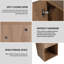 Aldermarsh 29.5"H Wall-Mounted Bathroom Cabinet-1569000306-1569000304