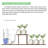 Automatic Watering System Rechargeable Drip Irrigation Kit Indoor Plant Device