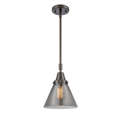 Luminaire suspendu conique 1 lumière Ashwath