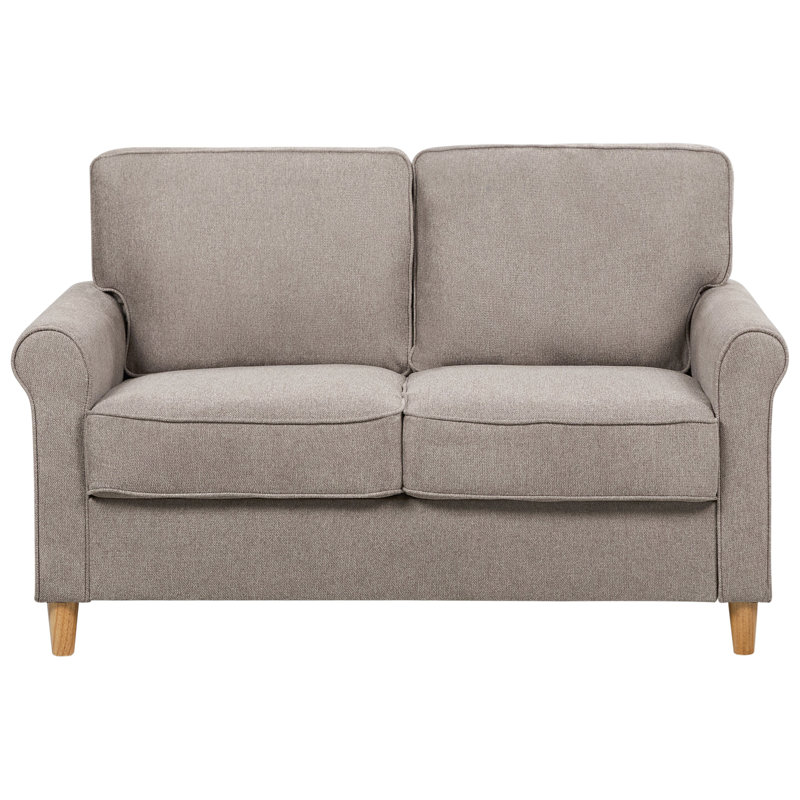 Landis Sofa, Polyester, Brown, 2