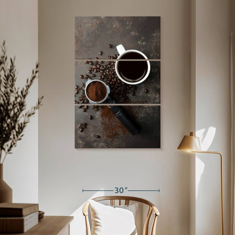 Café fraîchement fabriqué Yarlin, H 65 po x l 42 po