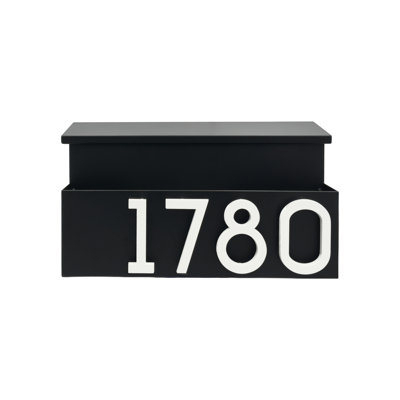Paquet: Boîte aux lettres murale à boîte aux lettres MailVault / avec chiffres à distance