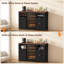 Armoire-bar 53 po avec réfrigérateur et porte-bouteilles L 53 po-1776798084