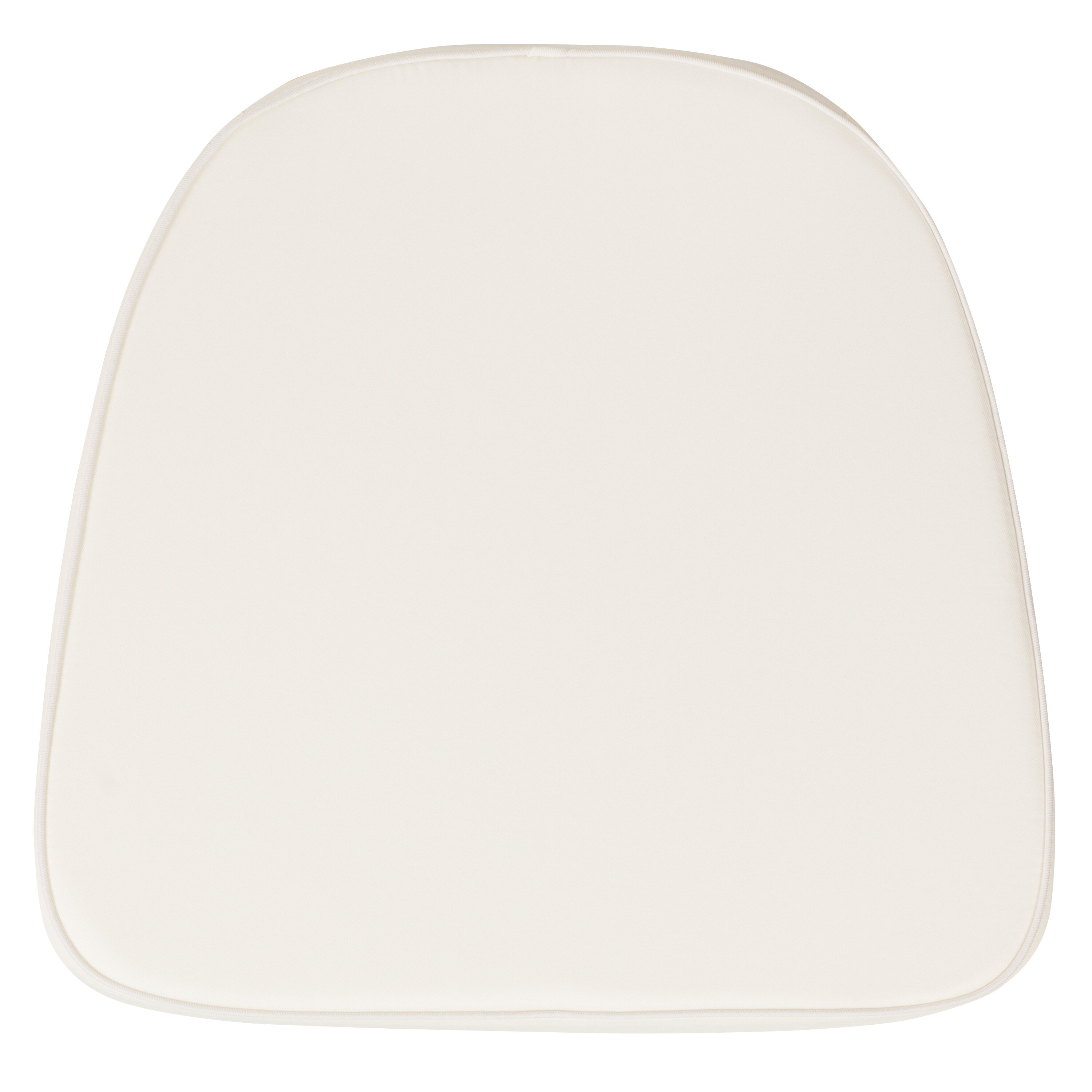 Buy 2 Thick - White Velvet Memory Foam Seat Cushion - Chiavari