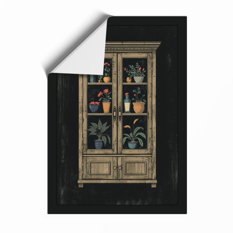 Cabinet Of Curiosities Vintage - Print, Unframed, A1 - 84.1 x 59.4 cm