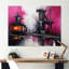 Machines sur toile Magenta-45768351-45768358
