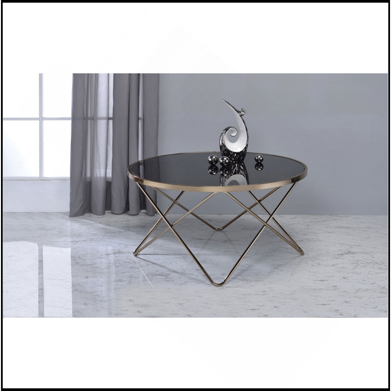 Black Glass Coffee Table
