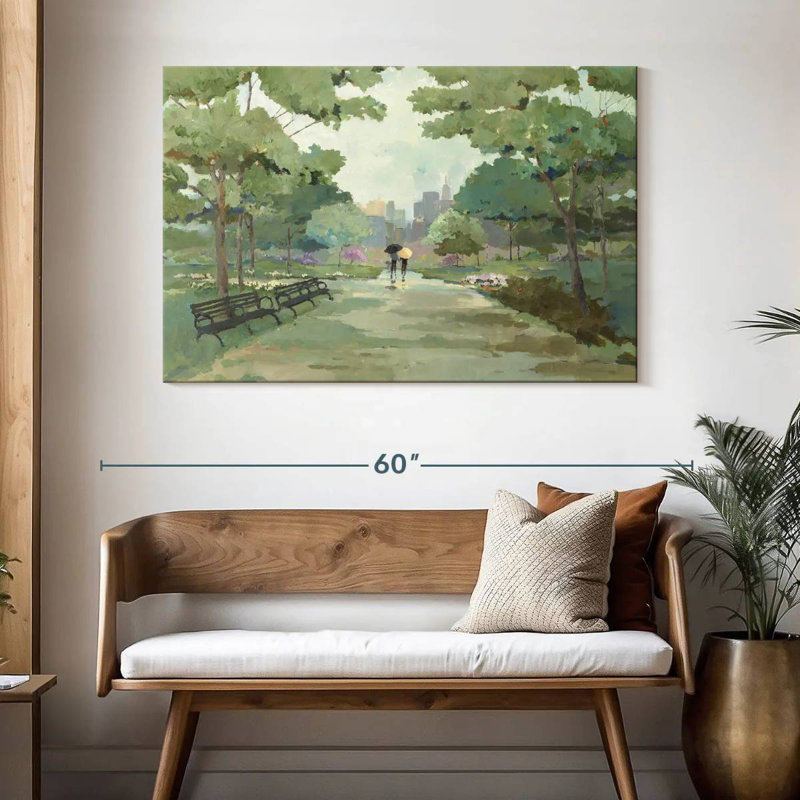 Sireci Springtime Walk, 32" H x 48" W