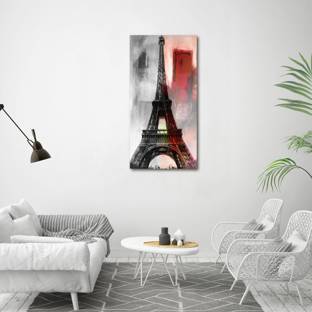 Eiffel Tower Paris - Wrapped Canvas Print