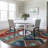 Machine Washable Indoor/Outdoor Chantille ACN1015 Red Rug-2115544384