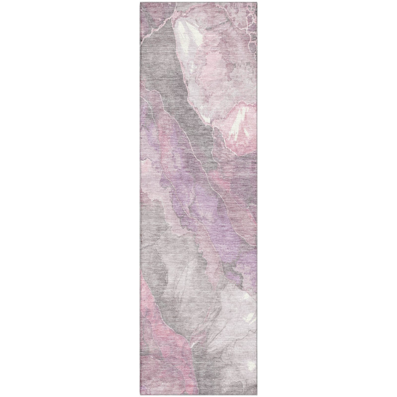 Premium Machine Washable Verlin AMF1787 Floral Rug, Runner 2'3" x 7'6"