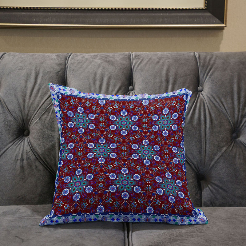 Housse et insert de coussin décoratif en polyester, 16 po x 16 po