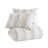 Snow Leopard Microfiber Reversible 3 Piece Comforter Set-637667492