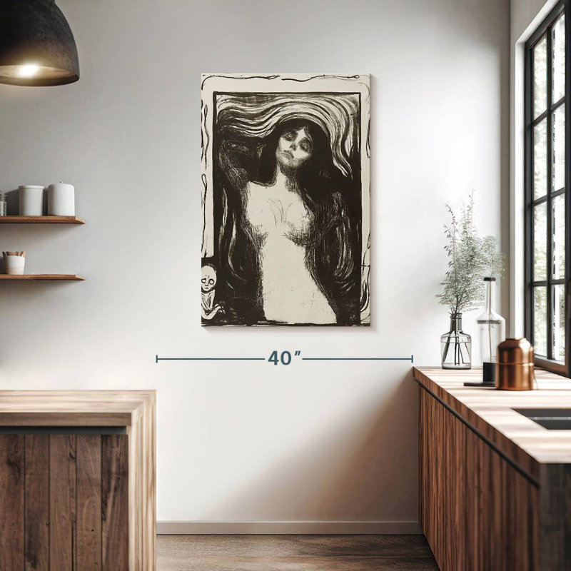 Leisha Madonna Liebendes Weib 1895, H 39 po x l 26 po