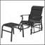 Fauteuil oscillant d'extérieur à haut dossier Garden-132491024
