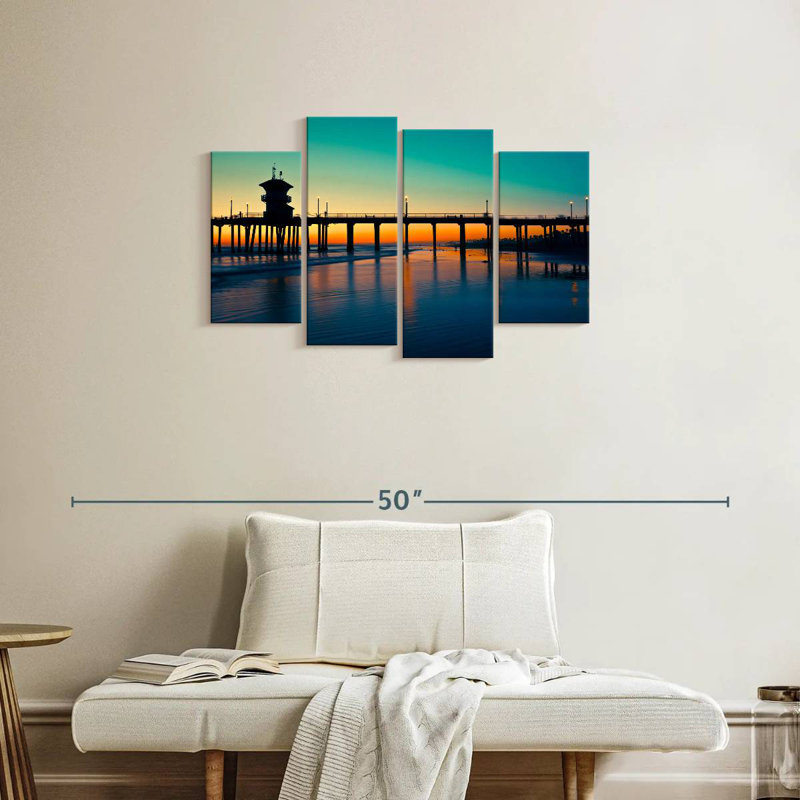 Aletra Huntington Dock Nightfall, H 22 po x l 36 po