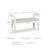 Heraldas Polyester Upholstered Bench
