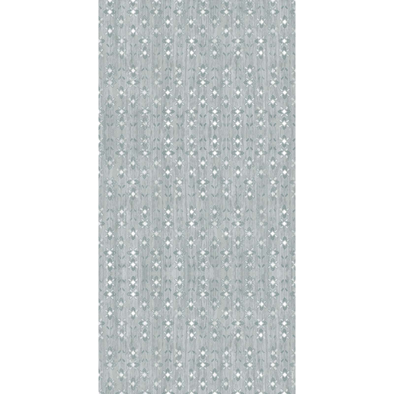 Ella Vinyl Geometric Rug, Runner 3' x 9'