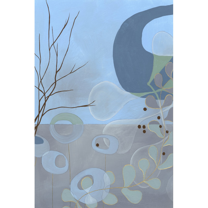 Olio II by June Erica Vess - Wrapped Canvas Painting, 46cm H x 30cm W