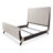  Paris Chic Cal. King Tufted Sleigh Bed -89607001