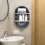 39.1cm W x55.8cm H x 13.9cm D Solid Wood Wall Mounted Bathroom Shelves