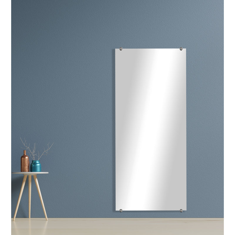 Cheston Flat Wall Mirror, 54" x 15"