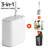 JOYBOS Bathroom Trash Can Set, with Toilet Brush Holder and 78 Refills, 2 Gallon Trash Can with Pop-up Lid, Slim Garbage Can for Bathrooms and RV-124794985
