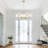 Mayani Roxsanne 6 - Light 24" Dimmable Modern Metal Candle Style Chandelier for Bedroom Living Room Kitchen Island Foyer Entryway-215929177