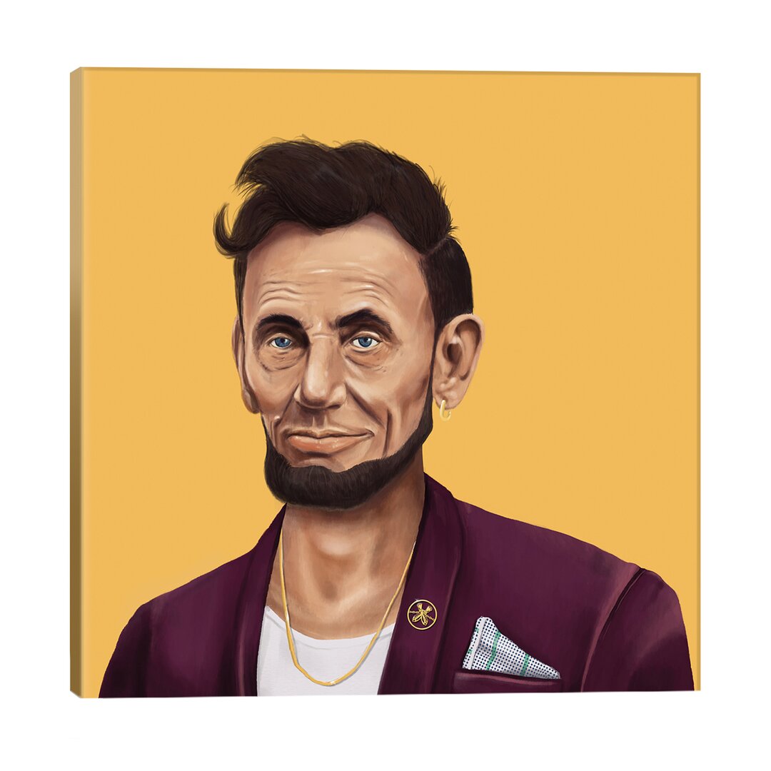 Leinwandbild Abraham Lincoln von Amit Shimoni