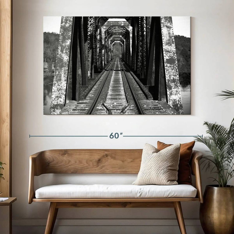 Vieux pont, H 34 po x l 51 po