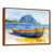 Cadre flottant brun