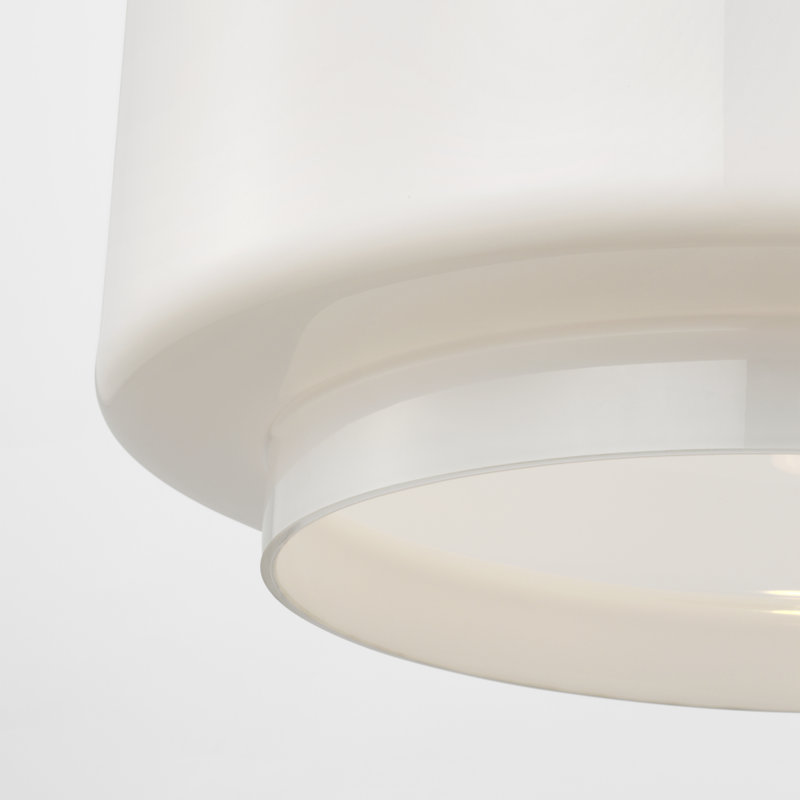 Elias 1 - Light Pendant, Polished Nickel, White