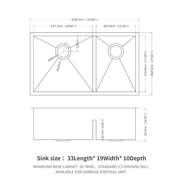 Dimensions du produit