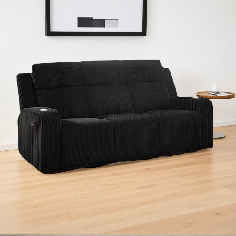 Fauteuils inclinables en velours côtelé de qualité supérieure, canapé pour haut-parleurs de musique moderne, confort de salon